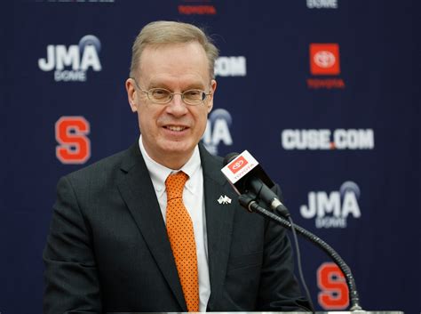 Axe: If Syracuse Chancellor Kent Syverud is speaking up about college ...