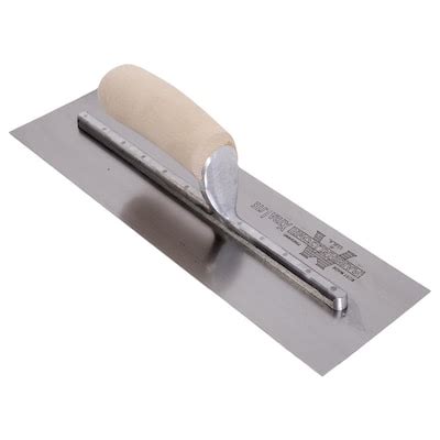 Curved Wood Handle Concrete Trowels at Lowes.com