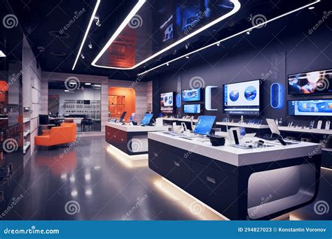 Electronics Store Interior 的图像结果