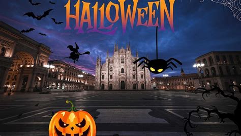 Halloween a Milano: Una storia tra Misteri, Ombre e Segreti, Davanti ...