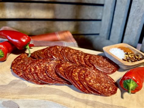 All Natural Beef Pepperoni Salami - Miller's Bio Farm