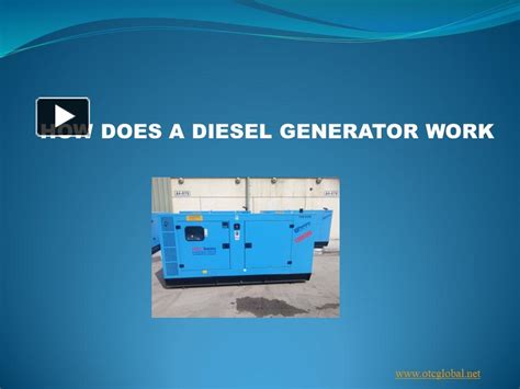 Image result for How Do Diesel Generators Work