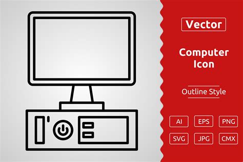 Computer Outline Icon 的图像结果