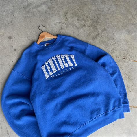 Vintage 90s University of Kentucky Crewneck... - Depop