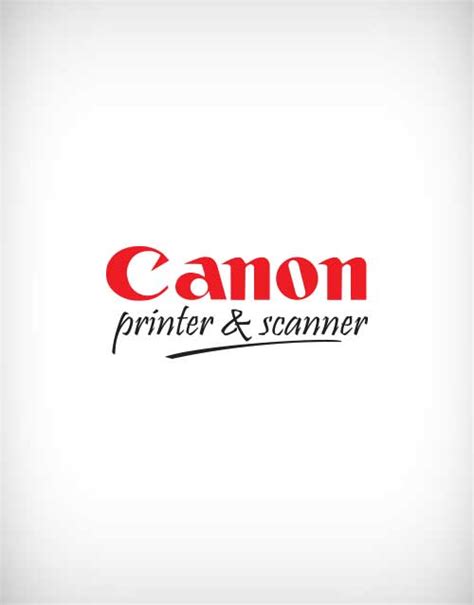 canon printer & scanner vector logo