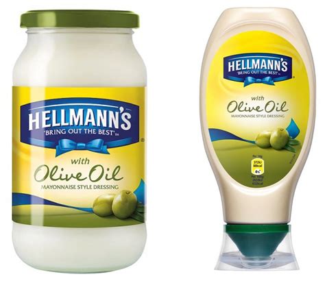 New Hellmann’s Mayonnaise with Olive Oil . . . has only 5% Olive Oil ...