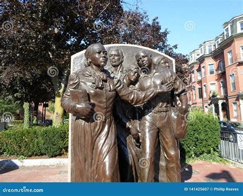 Harriet Tubman Square, Boston, Massachusetts, USA Stock Image - Image ...