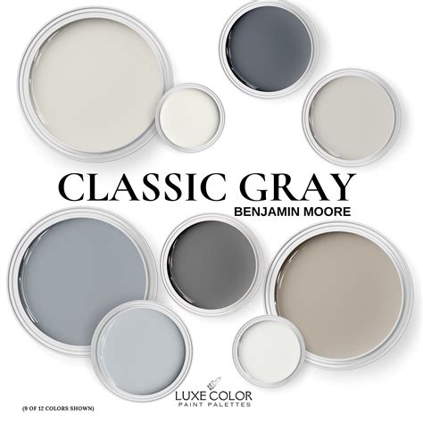 Gray Benjamin Moore Color Combinations