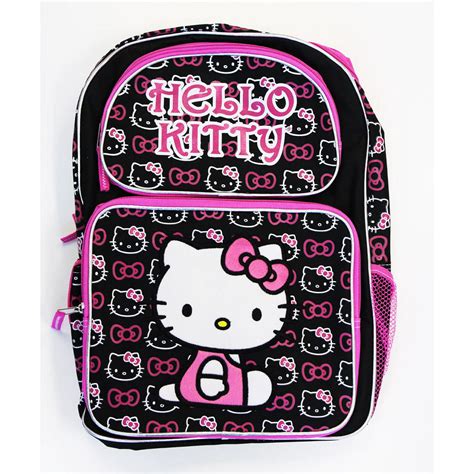 Hello Kitty Logo Black