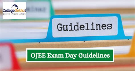 OJEE 2021 Exam Day Guidelines | CollegeDekho