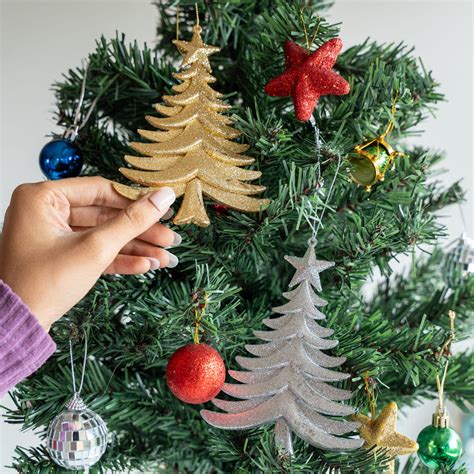 Glitter Ornament - Tree - Single – Shop Exclusive Picks | The Sparkle Story
