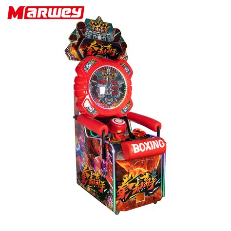 Coin-Operated Electronic Boxer Machine - Indoor Big Punching Boxing ...