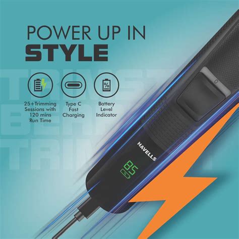 HAVELLS BT4441 Trimmer 120 min Runtime 9 Length Settings Price in India ...