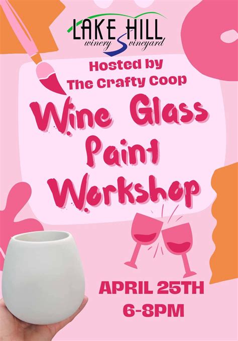 Wine Glass Painting Workshop , 1822 East County Rd 1540, Carthage, IL ...
