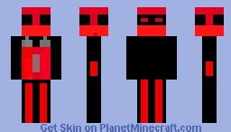 Red Robot Minecraft Skin 的图像结果