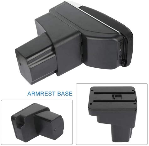 Buy ECCPP Armrest Center Console for minivan black 2010-2015 for Nissan ...