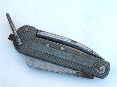 Royal Navy-issue jack knife, Sheffield England, marlin spike, rigger, shackler | #1860577459