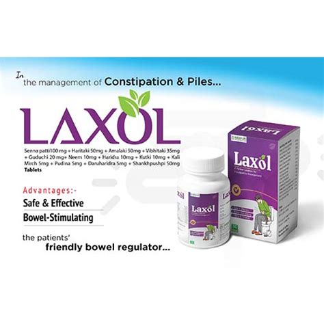 Laxol Tablets Servocare Lifesciences