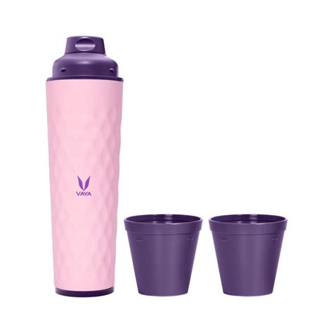 VAYA DRYNK Stainless Steel Water Bottle for Office, 600ml Vacuum ...