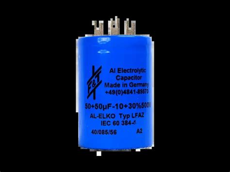 Tube-Town Store - F+T 50 + 50 µF / 500 V Multisection