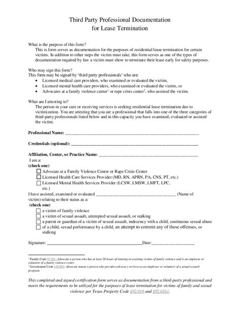 Fillable Online FREE 8+ Sample Lease Termination Forms in PDFMS ...