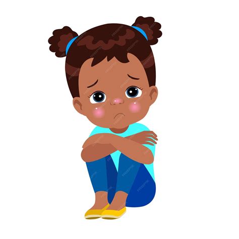 Girl Sad Face Clip Art