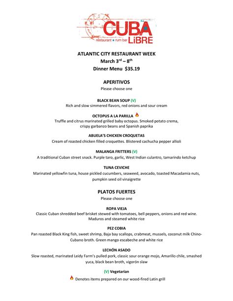 Cuban Entrees Menu at Marcelo Mulkey blog