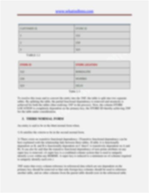 1NF 2NF 3NF Examples 的图像结果