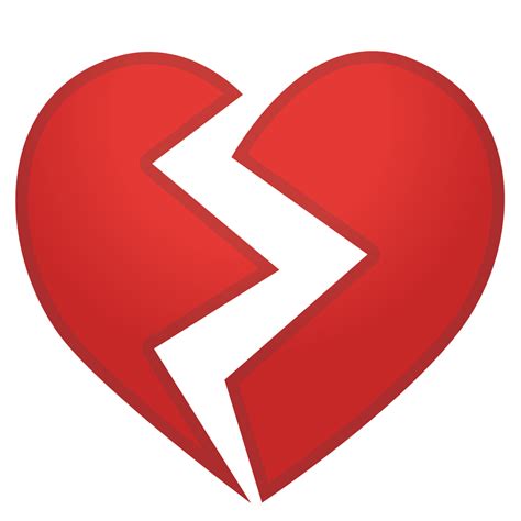 Heart Broken Love Emoticon Emoji Free Clipart HQ Transparent HQ PNG ...