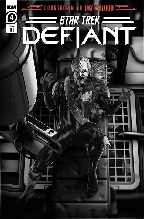 Star Trek: Defiant #4 (10 Copy B&W Unzueta Cover) | Fresh Comics