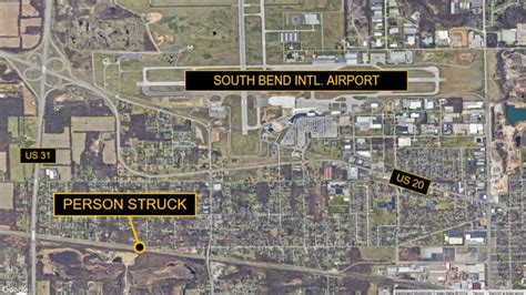 Person hit, killed by train near South Bend International Airport