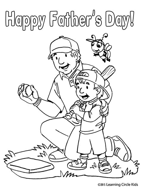 Fathers Day Coloring Pages Free Printable