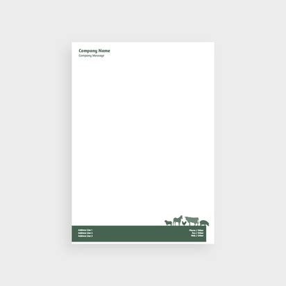 Agriculture & Farming Bulk Letterheads Templates & Designs | Vistaprint