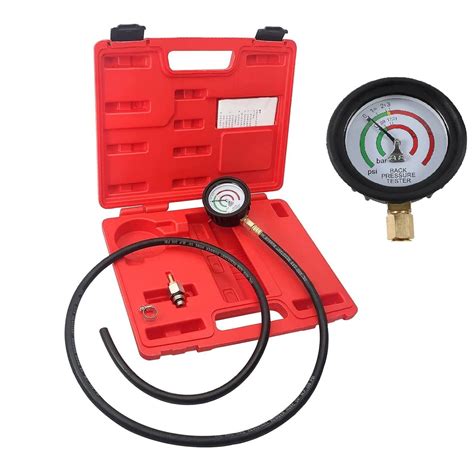 Exhaust Back Pressure Tester with 6-Foot Hose, Exhaust Back Pressure ...