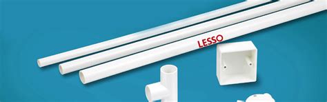 PVC Conduit Pipes | Durable Electrical Pipes by LESSO