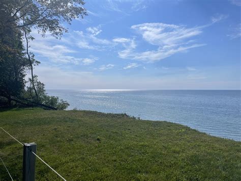 Old Channel Trail, Woods course. Unfortunately this view is from the ...