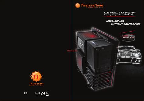 Thermaltake Level 10 GT Инструкция по эксплуатации онлайн
