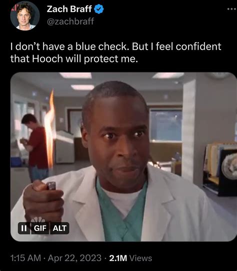 Hooch is crazy : r/Scrubs