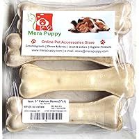 Buy Mera Puppy Chewable Calcium Bone 5" pack of 4 Online at Low Prices ...