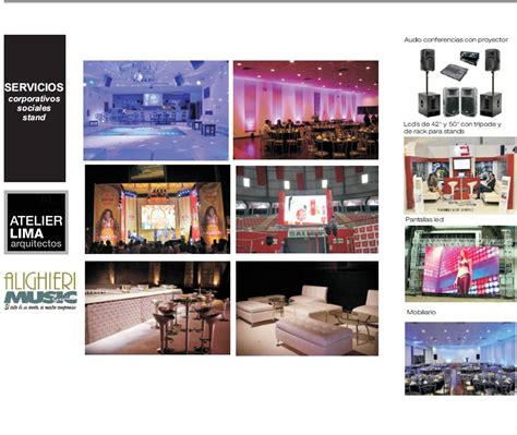 Atelier Lima. S.A.C: Stands, Opiniones de clientes y Servicios