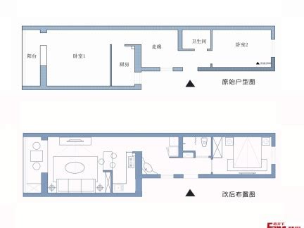 长方形户型设计图2019-房天下家居装修网