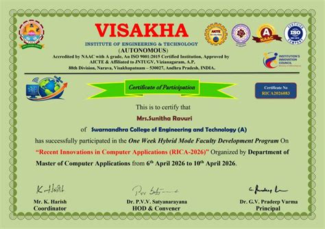 Swarnandhra College of Engineering and Technology(autonomous) | SCET ...
