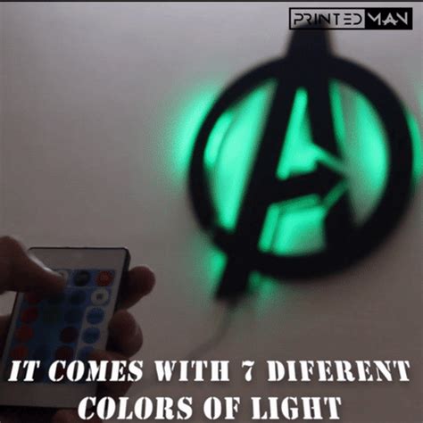 Wooden LED Logo - Balidan Badge – Printed Man