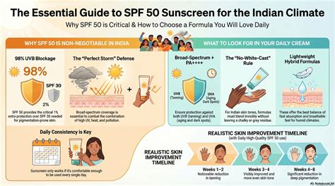 Best SPF 50 Sunscreen Cream in India: What Actually Works for Daily Us ...