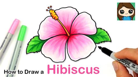 Easy To Draw Hawaiian Flowers