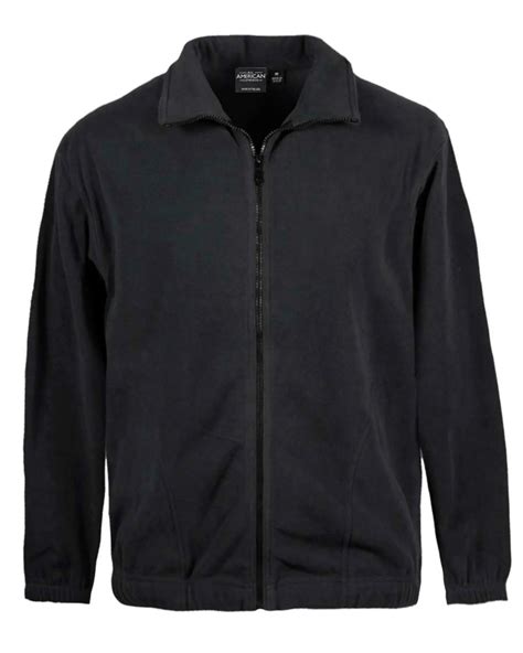 Men's Full Zip Fleece Jacket - All American Clothing Co