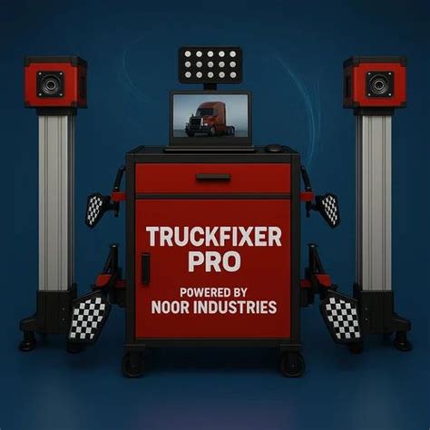 Wheel Alignment Machine - Truck fixer pro 3d Truck Wheel Alignment ...