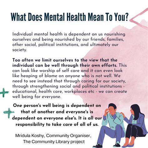 What Does Mental Health Mean to You? – The Health Collective India