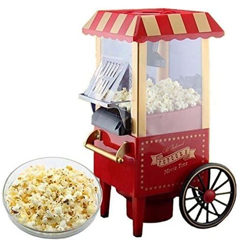 Buy PARATPAR MALL Popcorn Machine Big Vintage Collection and Electric ...