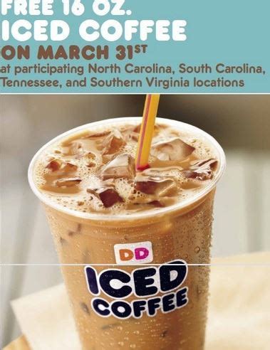Free Dunkin Donuts Iced Coffee + More Dining Deals :: Southern Savers
